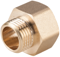 Brass Nipple-Socket 241 EvoSanitary®