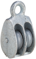 Double Sheave Pulley with Eye