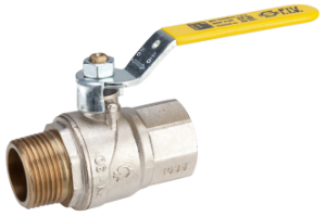 Gas Ball Valve with Lever F-M