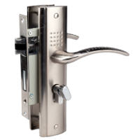 Door Lock with Cylinder and Backplates 1196