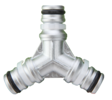 Aluminium Three-Way Hose Coupling 2014 EvoTools +Plus®
