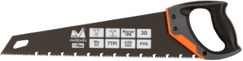 Wood Saw, Special Teeth, TPR Handle EvoTools +Plus®