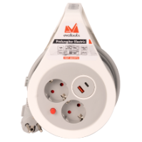 Electric Extension Lead 2P+2USB A+C EvoTools®