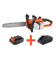 Cordless electric chainsaw kit with battery and charger MAX 20V ONE EvoTools®