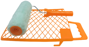 Paint Roller with Grid