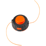 Brush cutter head with nylon line 1161