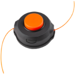 Brush cutter head with nylon line 1163