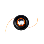 Brush cutter head with nylon line and quick feed 1166